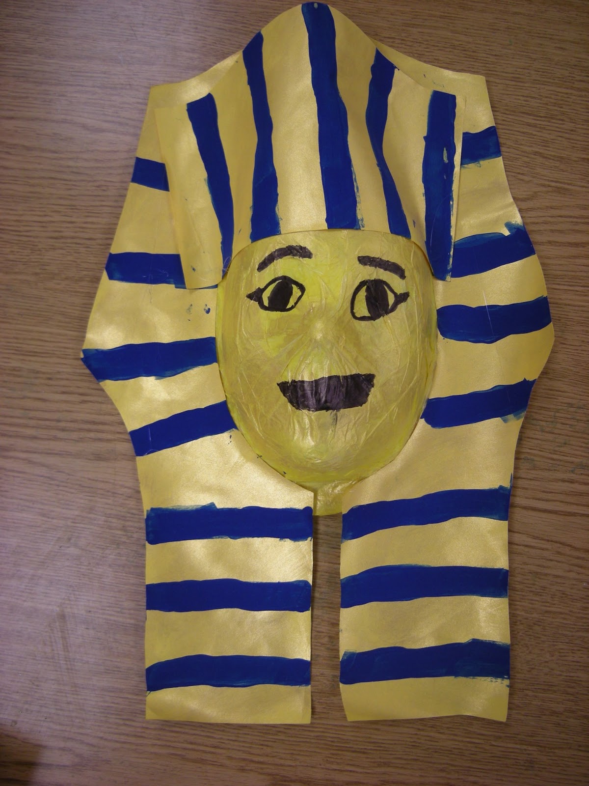 WHAT'S HAPPENING IN THE ART ROOM?? 2nd Grade Egyptian Masks