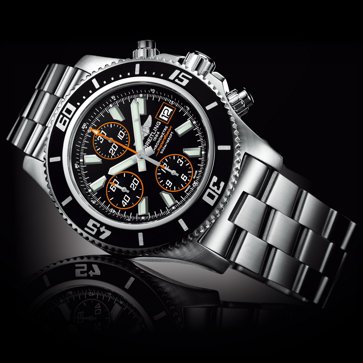 OceanicTime BREITLING Superocean Chronograph II