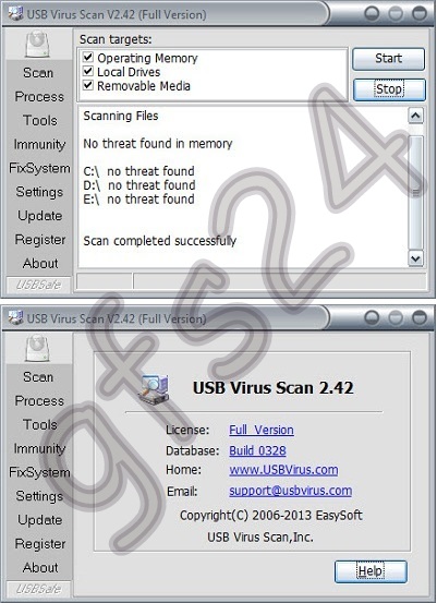 usb virus scan v2.3 crack free 