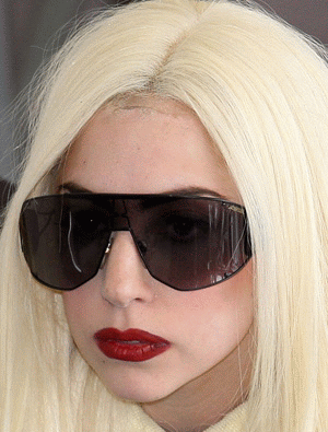 lady gaga sun glasses