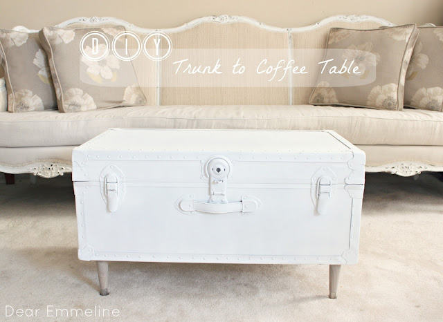 storage trunk coffee table plans