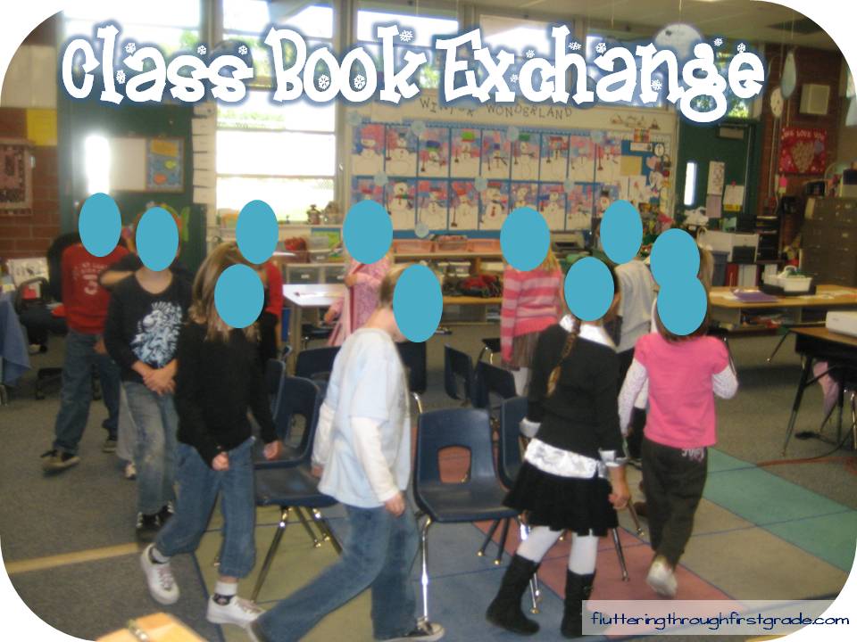 Class Book Exchange Freebie! Fluttering Through First Grade