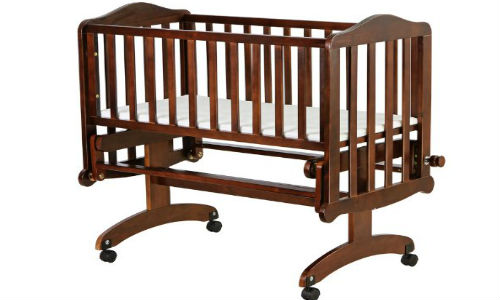 fisher price wooden bassinet