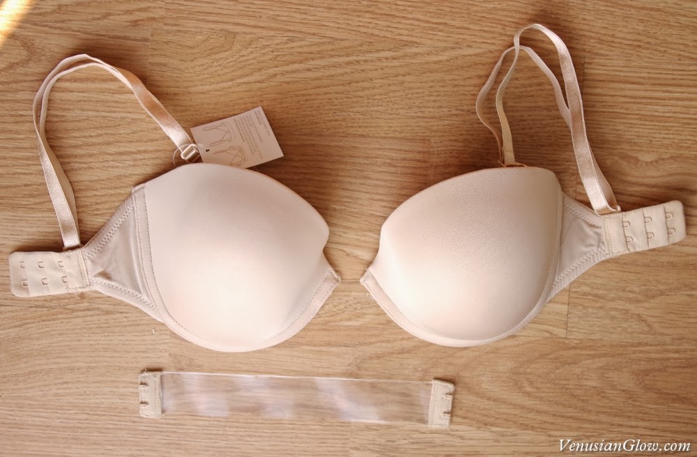 Review Debenhams Cream Five Way Convertible Bra Venusian*Glow
