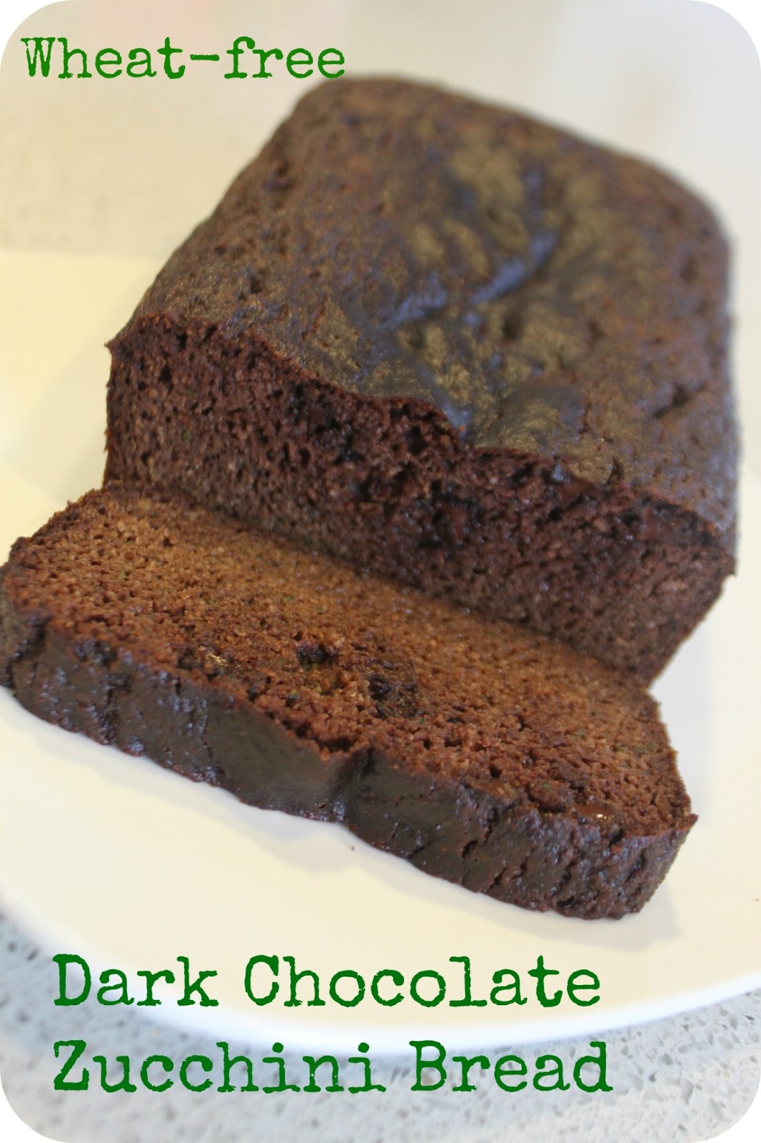 MamaEatsClean Paleo Dark Chocolate Zucchini Bread made with Almond Flour