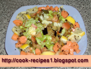 Cook Recipes for Salad: Eggplant Salad