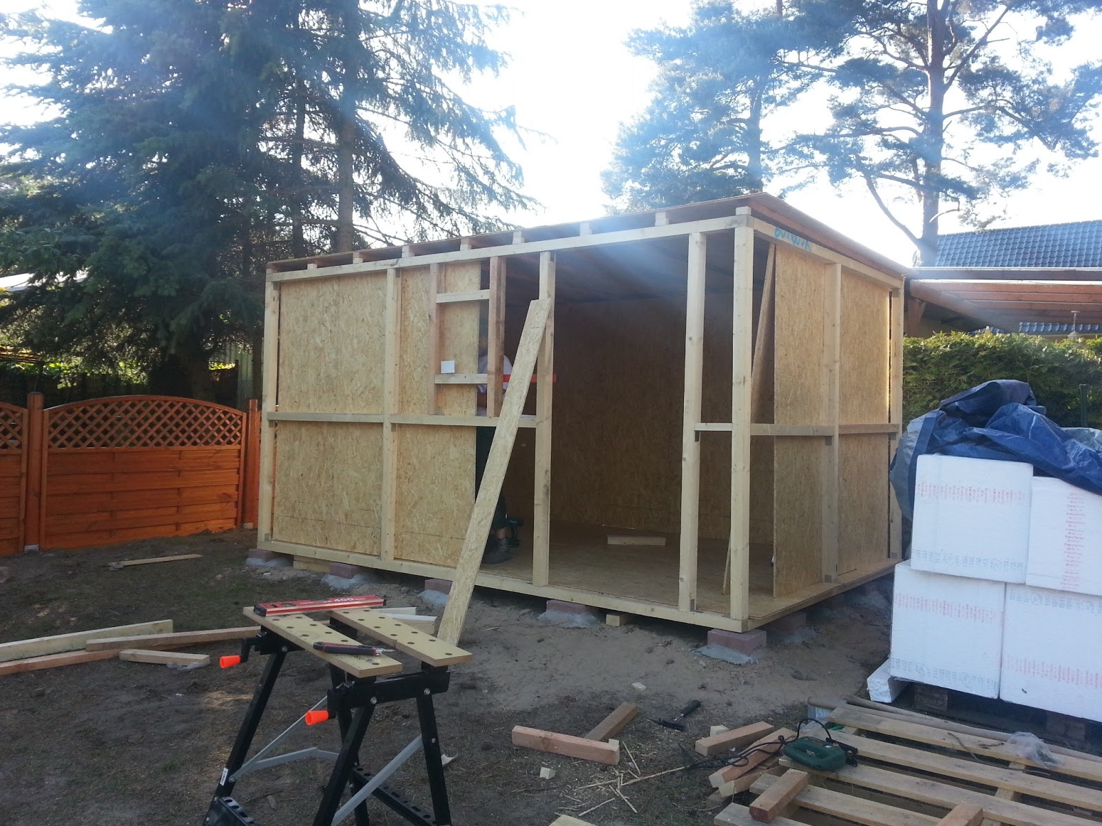 Aileen und Patrick bauen: Schuppen (Teil 3)