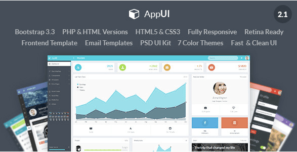 AppUI - Web App Bootstrap Admin Template AppUI - Web App Bootstrap Admin Template