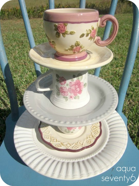 Aqua Seventy6 The Vintage Dish Dessert Tower