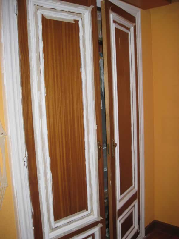 Renovar las puertas de un armario