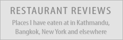 Restaurant Reviews