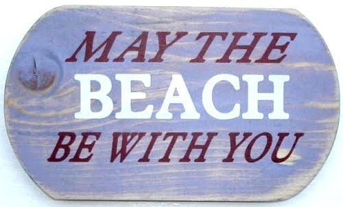 may the beach be with you