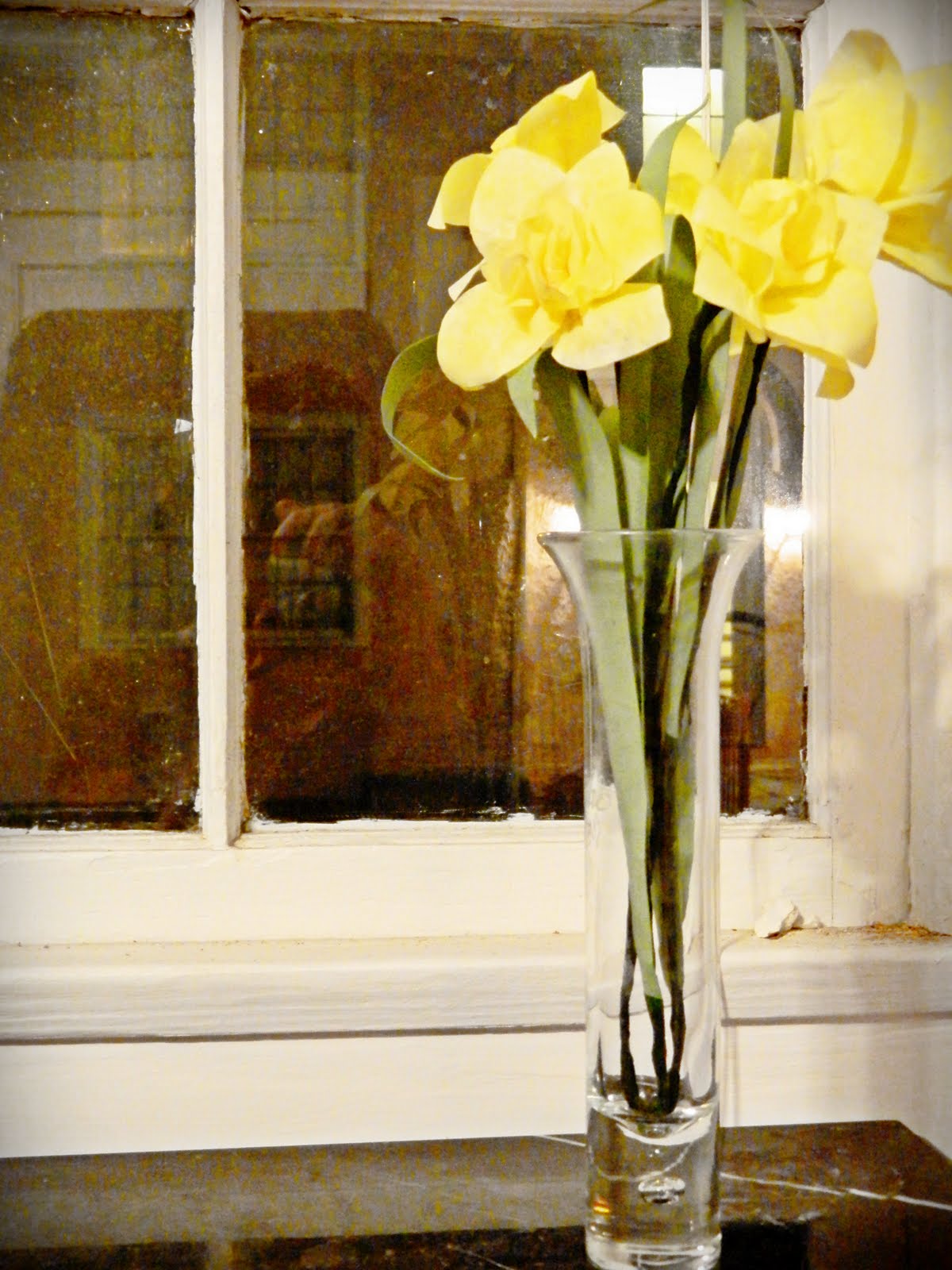 Paper Pendulum Coffee Filter Daffodils