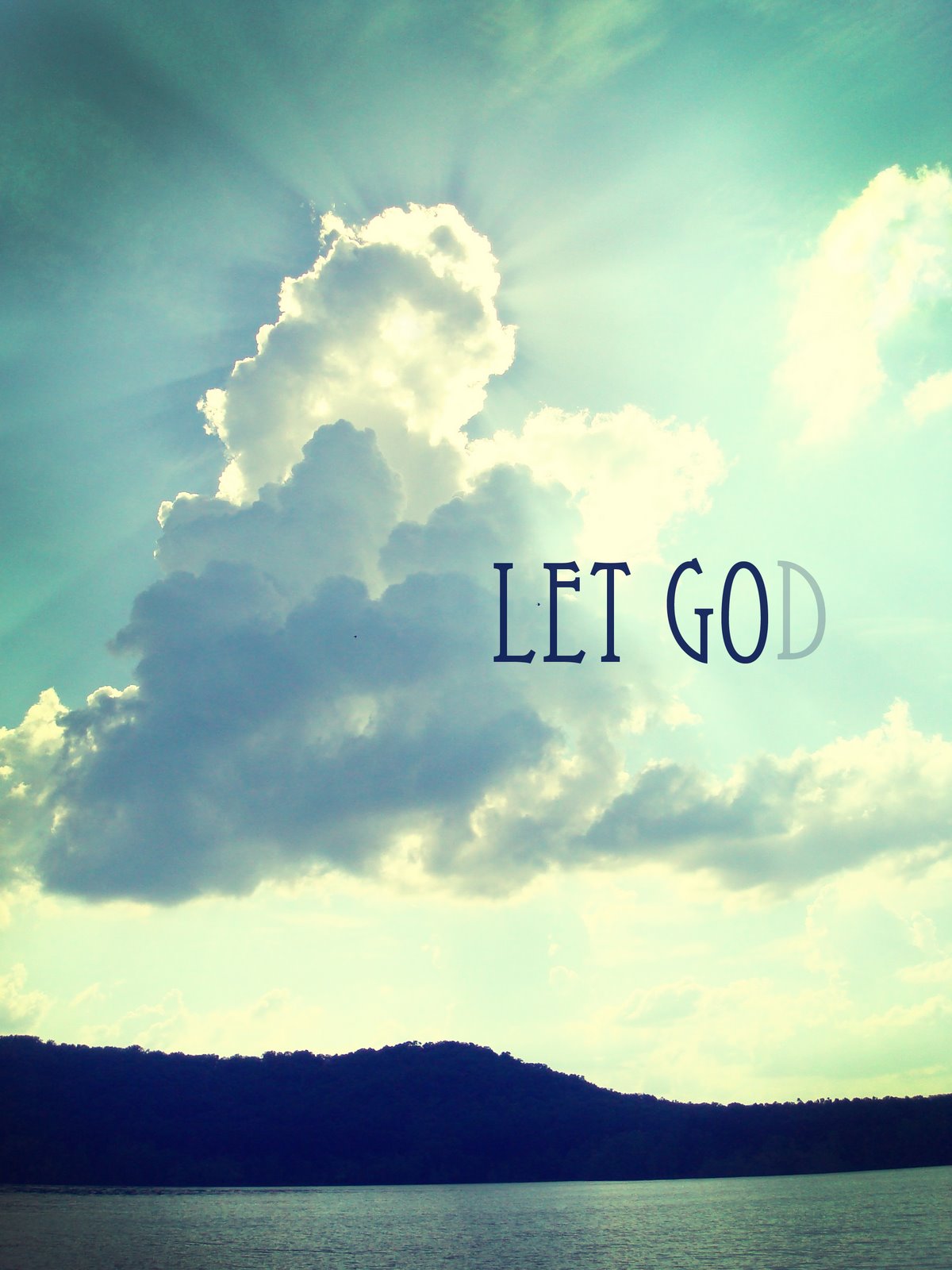 Simple Delights: Let GOd