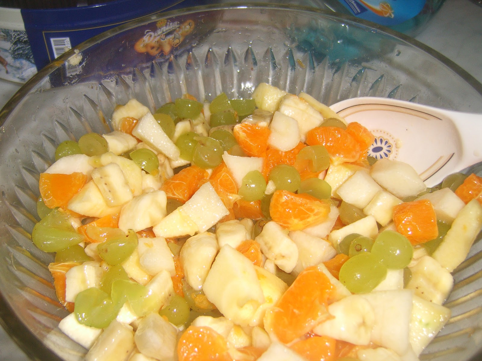 From My InBox Fruits With Condensed Milk