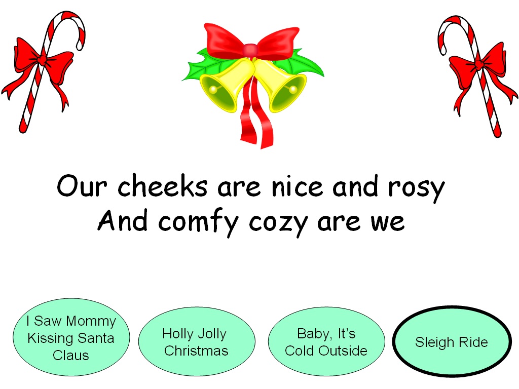 Thrive sleigh Student Survive 2 Thrive: Name the Christmas Song Trivia Game