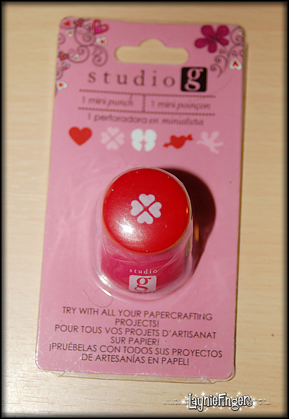 Layniefingers Scrapbook Punch Nail Decals