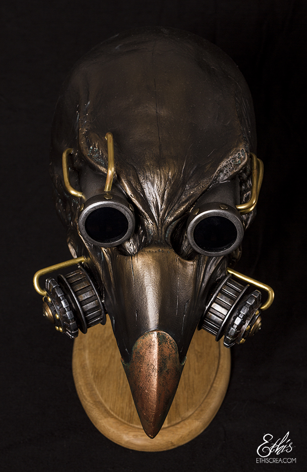 Masque à Gaz Steampunk Peste