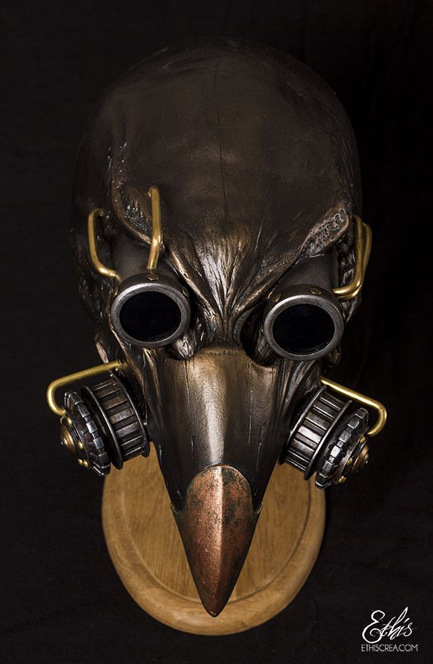 Masque Corbeau Steampunk Arkan Ethis Crea Masque Corbeau Steampunk Arkan Ethis Crea