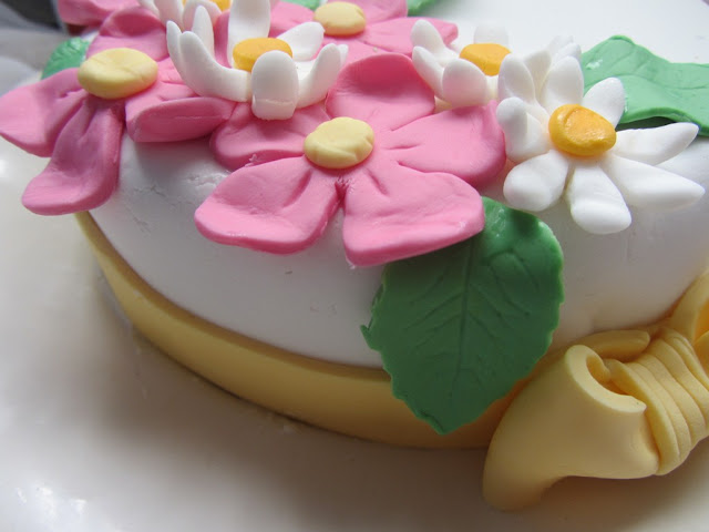 Tarta Fondant De Flores
