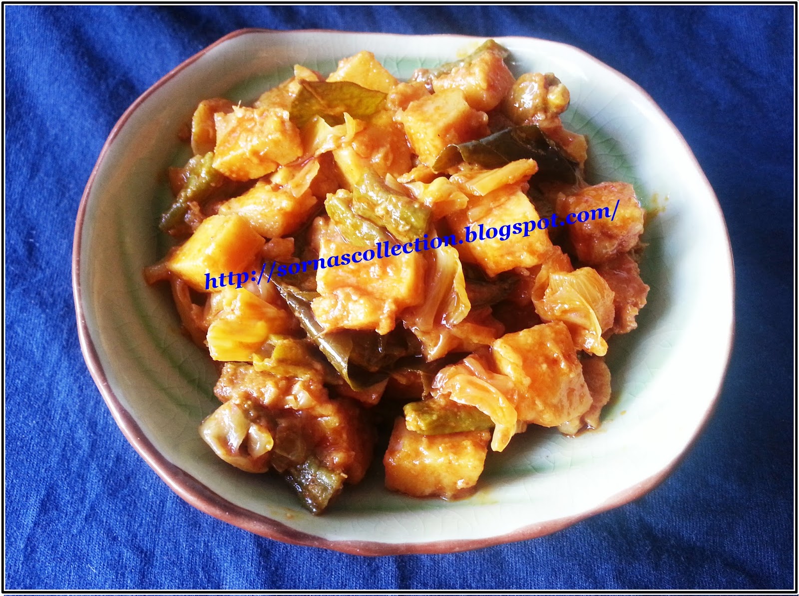 My Recipes SPICY LUNCHEON MEAT WITH VEGETABLES