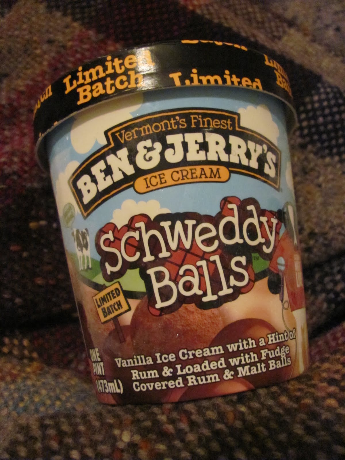 Foodette Reviews Ben and Jerry's Schweddy Balls