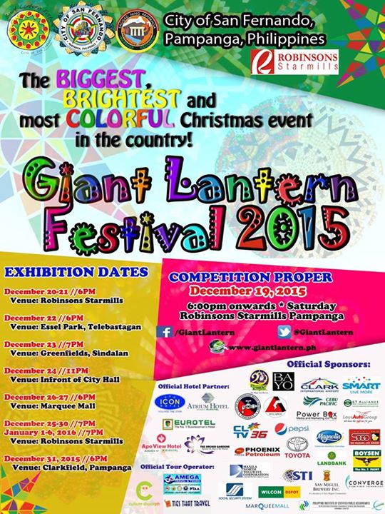 Giant Lantern Festival 2015 in San Fernando City Pampanga
