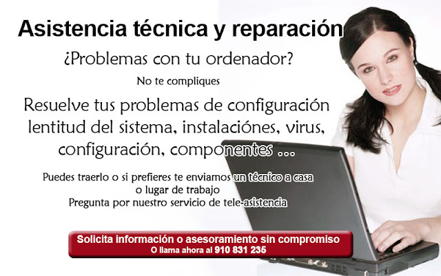 Asistencia y reparación de ordenadores en MEGA Estudio Madrid