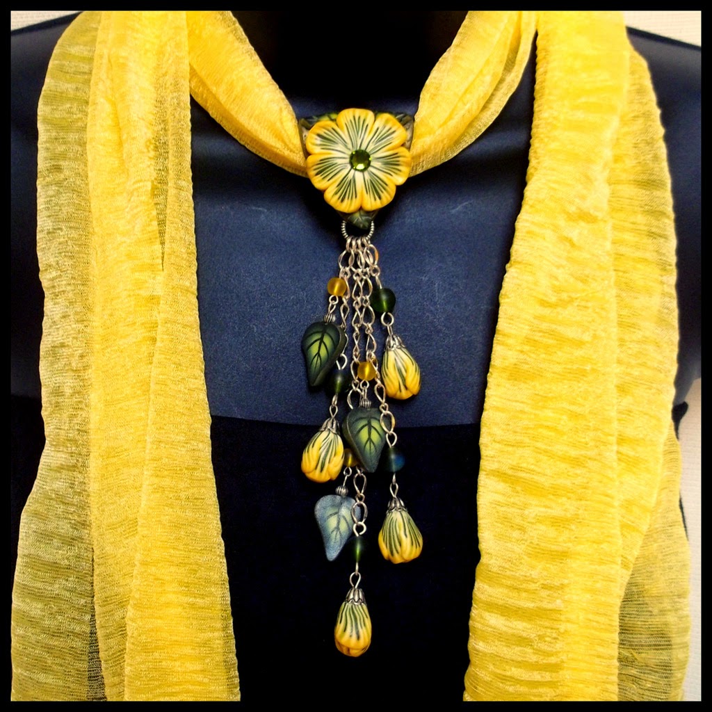 2 Good Claymates Creating Shawl Pins and Scarf Jewelry in Your Own Style