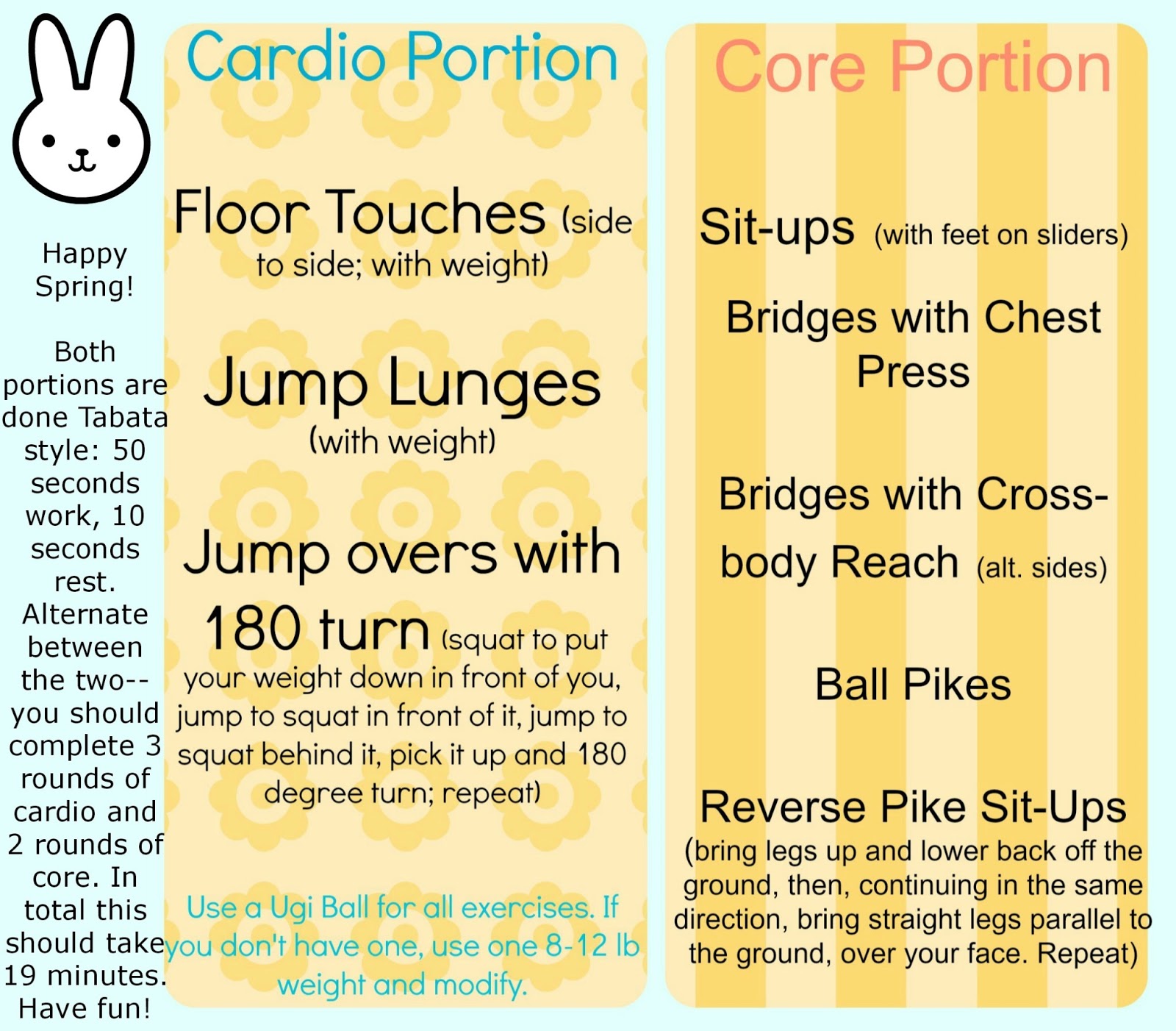 Golden Teacup March 21st Workout