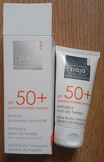 Ziaja med krem SPF50