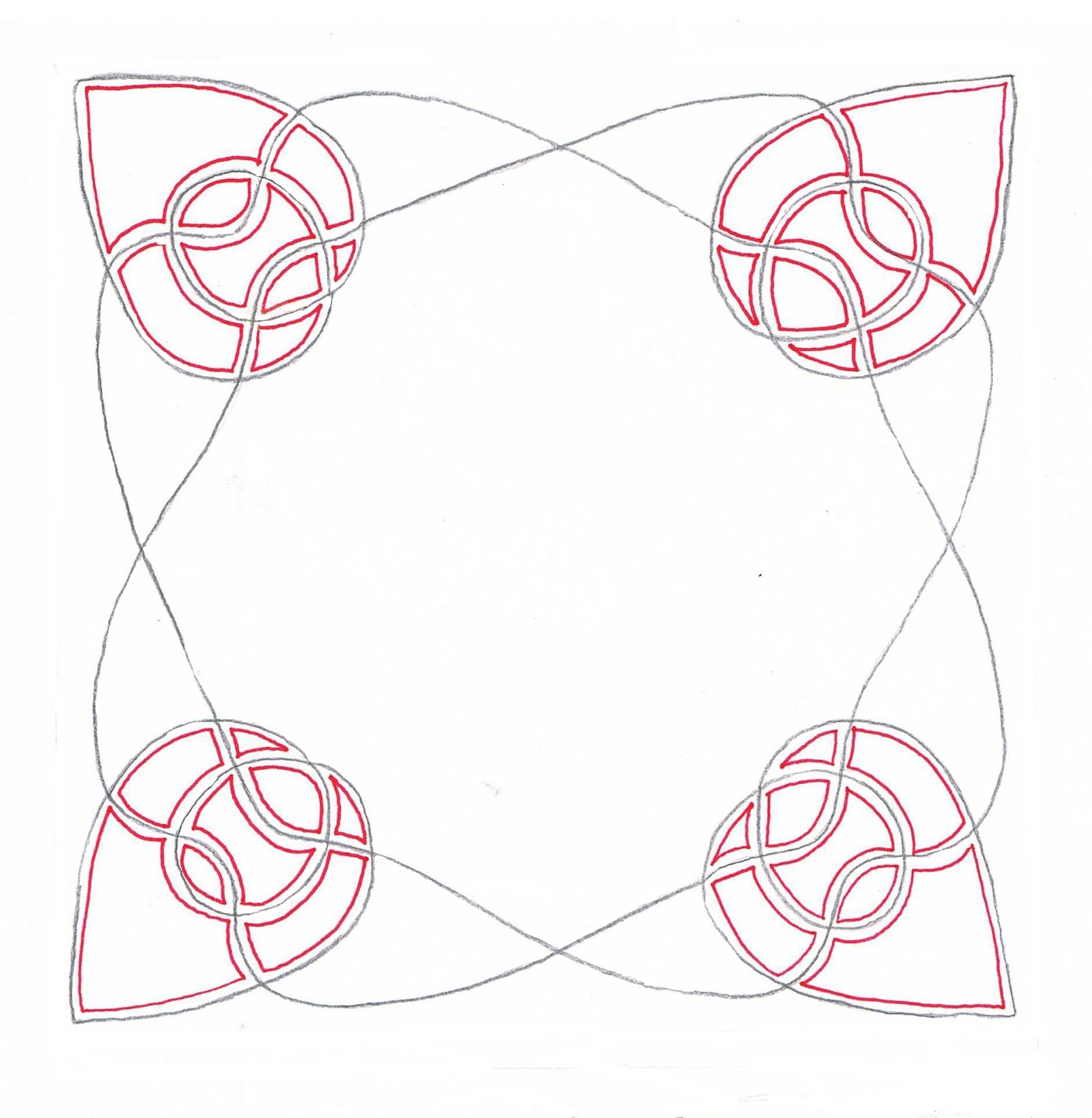 Drawing Lines With Html : Creative doodling with judy west how to design celtic