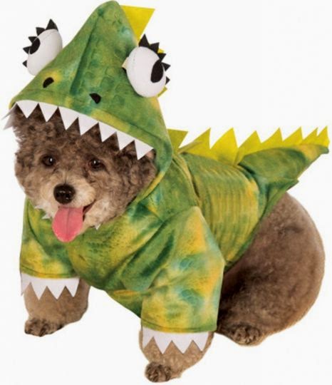 dinosaur dog costume