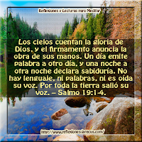 Abriendo los ojos Reflexiones Cristianas,