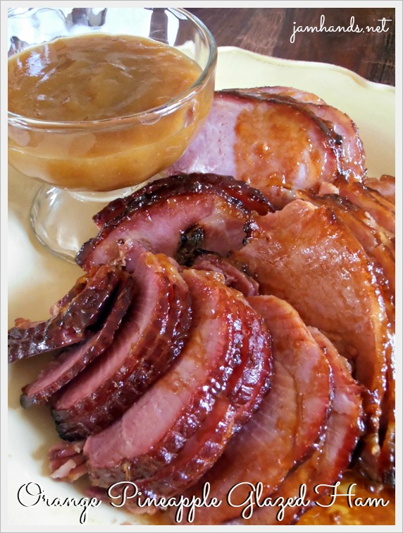 Jam Hands Orange, Pineapple & Dijon Glazed Ham