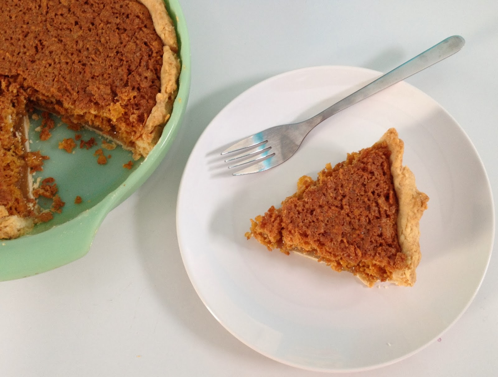 SOUNDING MY BARBARIC GULP! Maple Cornflake Pie