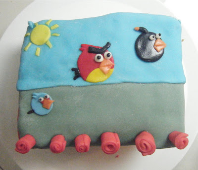 tarta de Angry birds