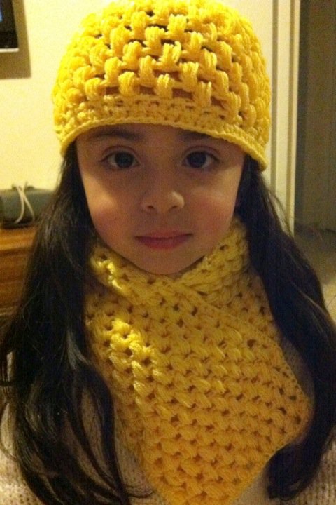 GORRO Y CUELLO TEJIDO A CROCHET EN HILO SEDIFICADO - HAGO PEDIDOS EN