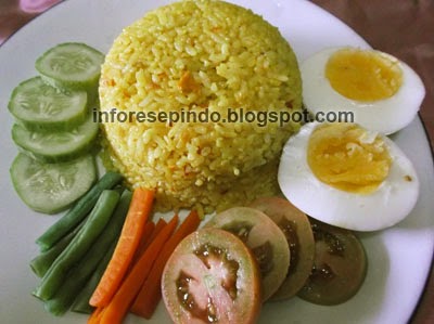 Nasi Kuning Gurih Cara Membuat Nasi Kuning Gurih Spesial