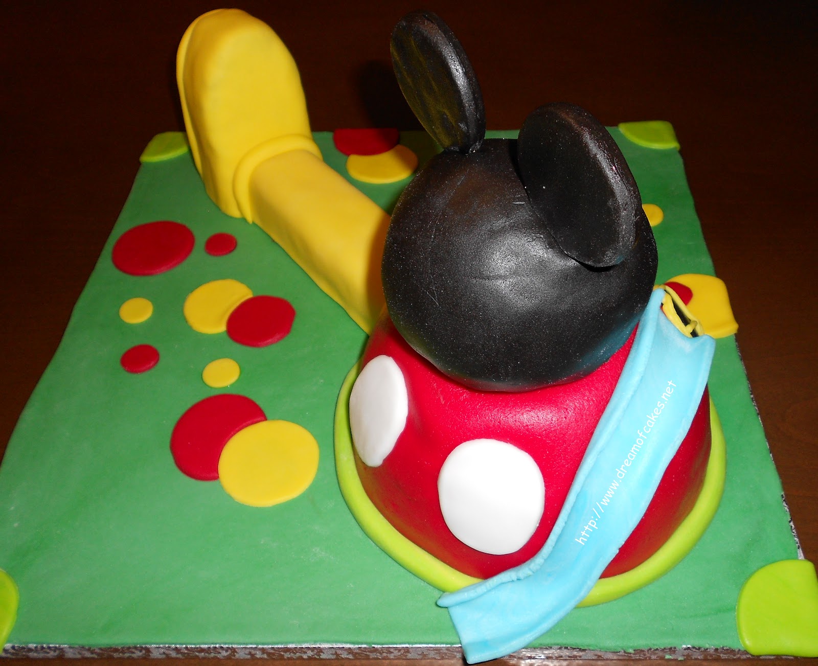 Dream of Cakes: Mickey Mouse Clubhouse Birthday Cake