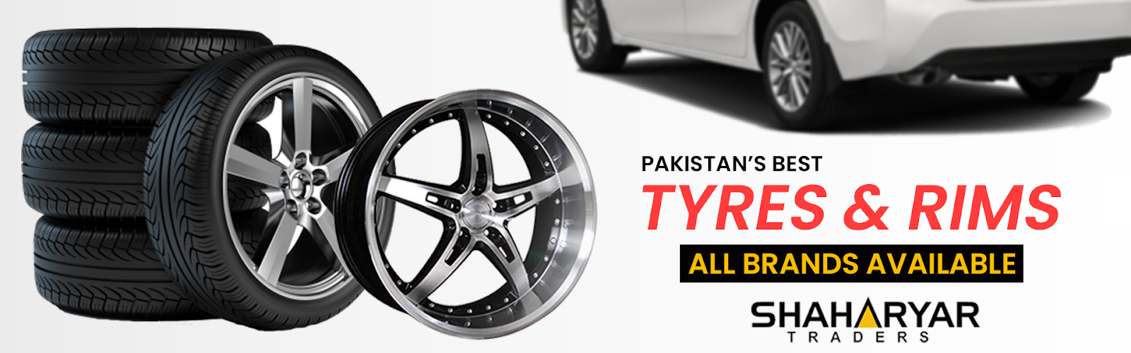 Shaharyar Traders Imported Tyres and Alloy Rims Dealer in Lahore