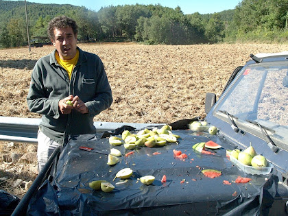 El tercer avituallament a prop de Sant Feliuet de Terrassola El tercer avituallament a prop de Sant Feliuet de Terrassola