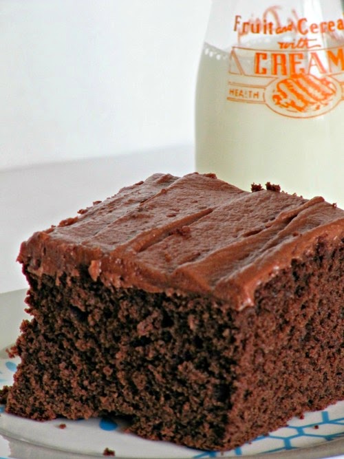 Once Upon A Chocolate Life Cocoa Buttermilk Cake with Cocoa Mascarpone