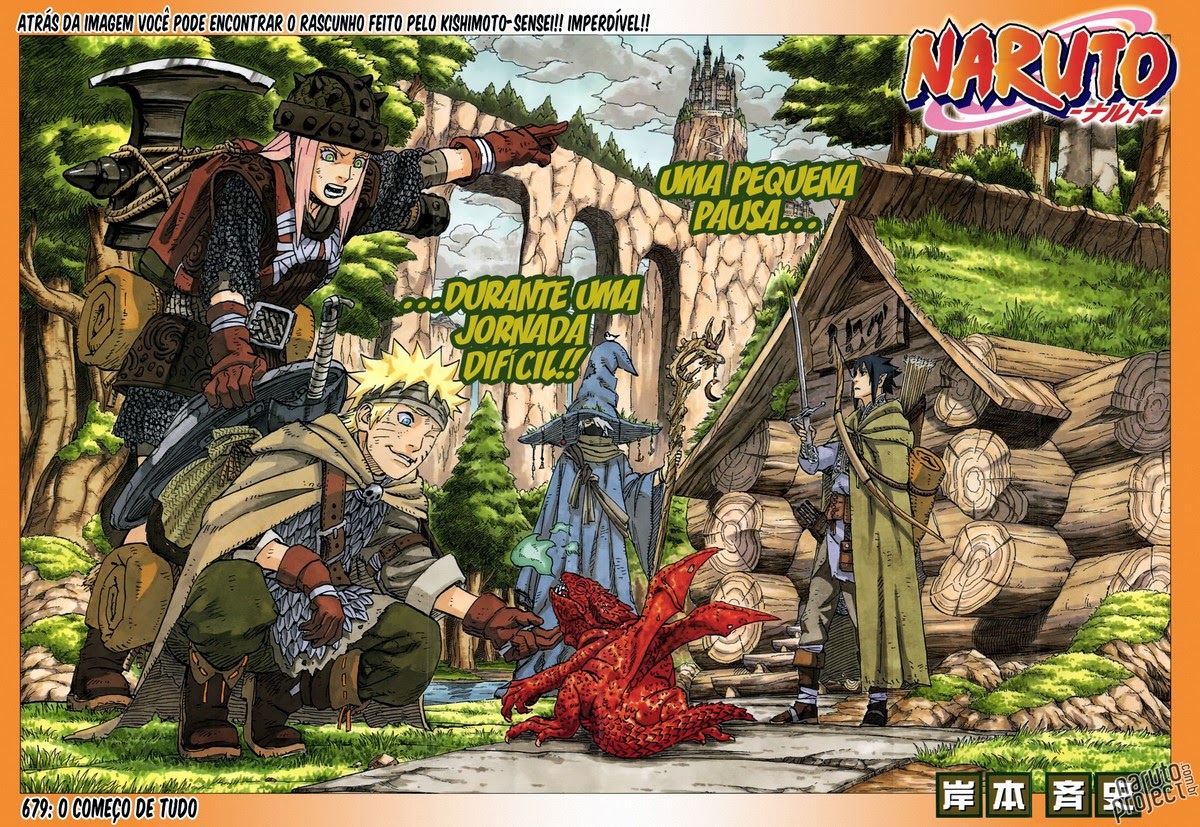 Naruto 679 - Português - Mangá Naruto 679 Português Mangá leitura online