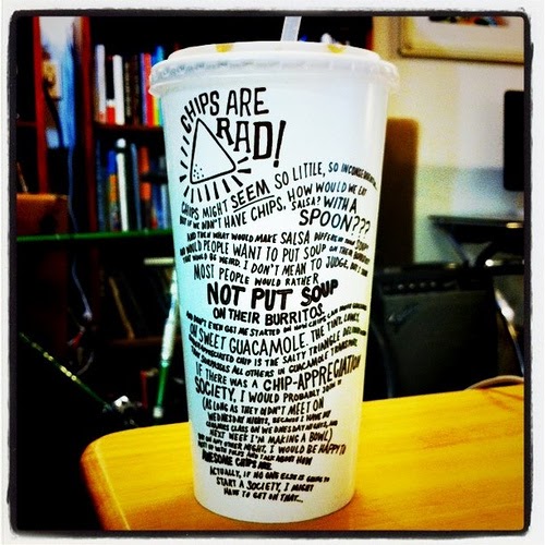 Jack of all Trades Day 258 Chipotle Cups