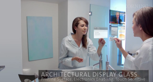 Future Bathroom Interior Design Picture of the touchable mirror in the bathroom