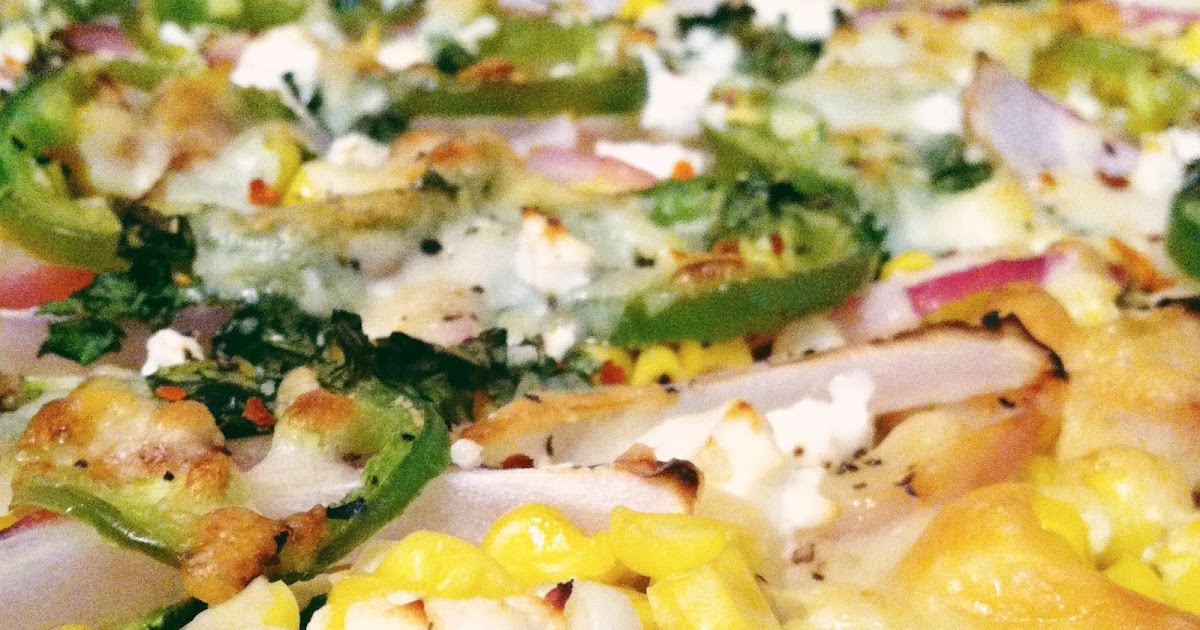 little kitchie sweet corn zucchini lime pizza