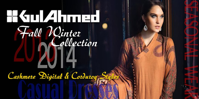 Gul Ahmed Fall Winter 2013-2014 Collection - Banner