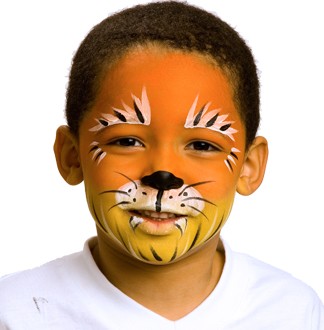 فنون فن الرسم على الوجه وجوه الأطفال كيفية ونصائح الرسم وبعض الرسومات على وجه الأطفال