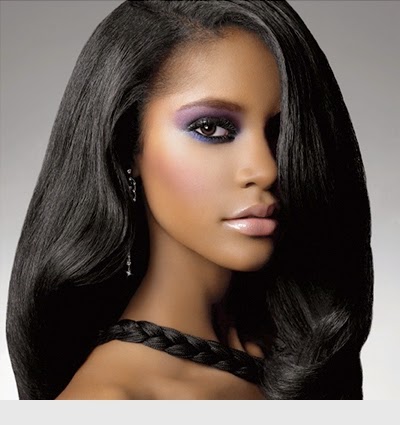 Natural Long Black Hairstyles 2015